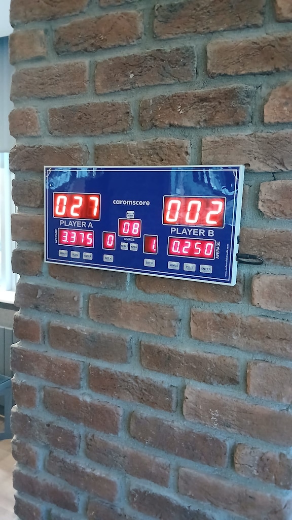 Caromscore elektronik skor tabelası (scoreboard) - 3