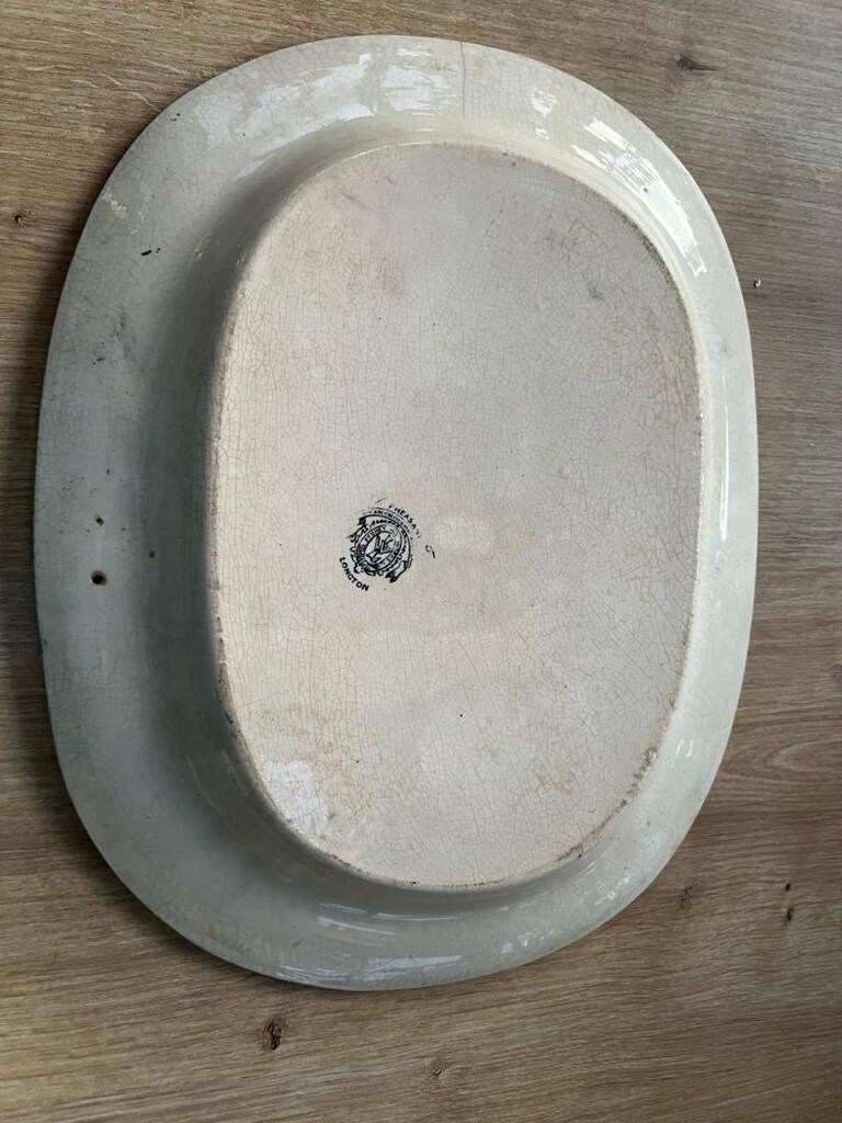 Antika Servis Tabağı - 4
