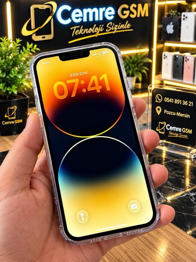İPHONE 13 PROMAX 256 GB TR CİHAZI ORJINAL DEGİŞENLİ FACE ID PASİF - 2