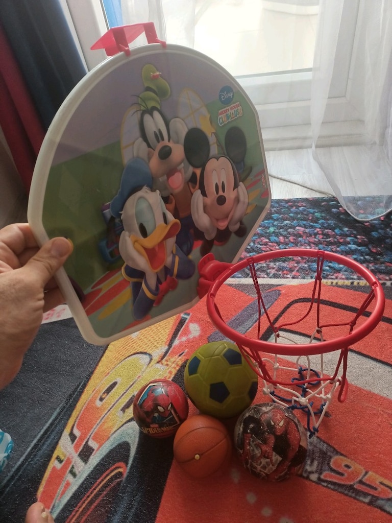 kapı arkası basket potası çocuklar için - 2