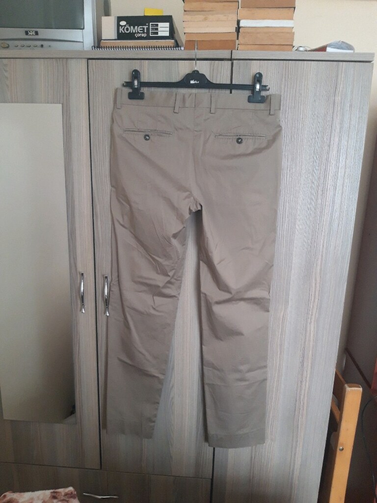Altınyıldız Bej kumaş pantolon 48 beden - 2
