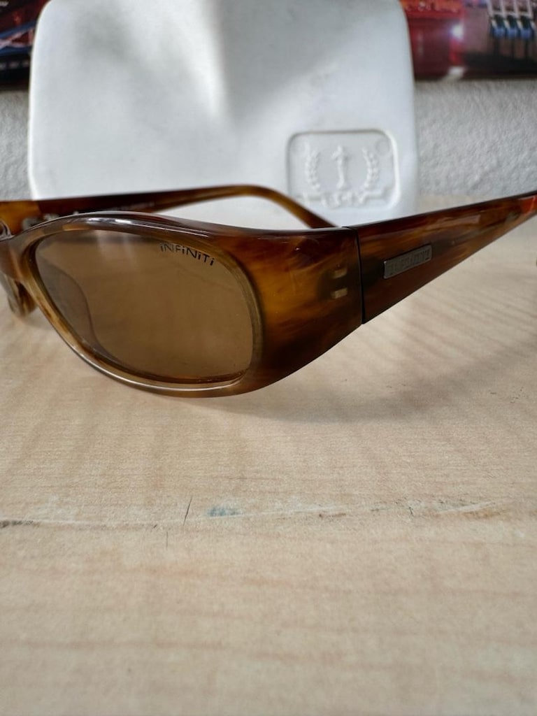 Orijinal Vintage Infiniti Polarize Kahverengi Güneş Gözlüğü (Sıfır) - 3