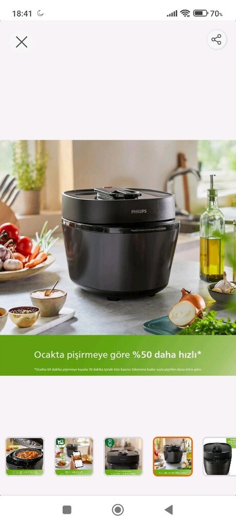 Philips düdüklü tencere elektrikli - 3