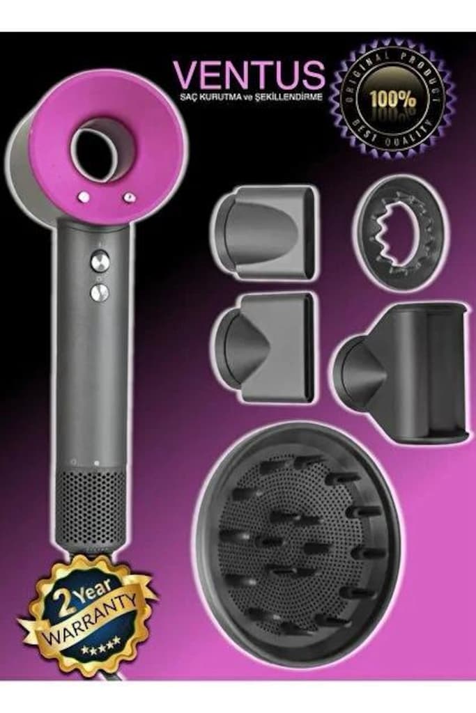 Ventus Profesyonel Saç Kurutma Makinesi 5 Başlıklı 1600W - 3