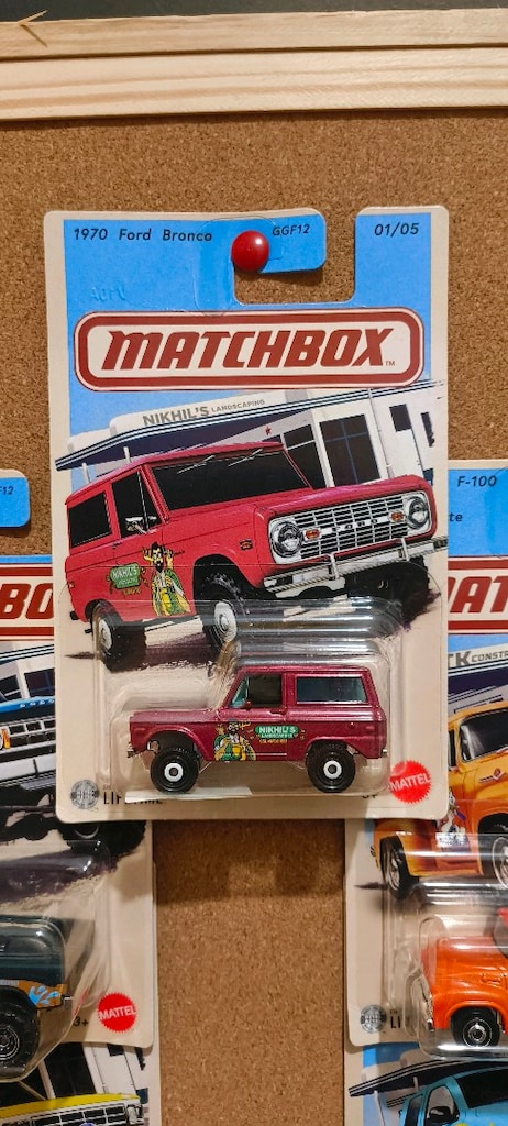 Matchbox GGF12 Trucks / Handy Services (Hizmet Araçları) 5'li Tam Set - 2
