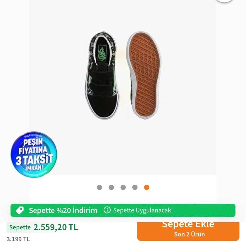 VANS ÜNİSEX AYAKKABI - 7