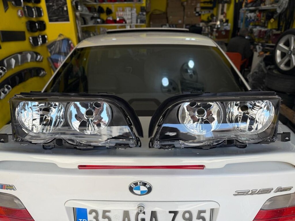 e46 sedan far takımı merceksiz takım - 6