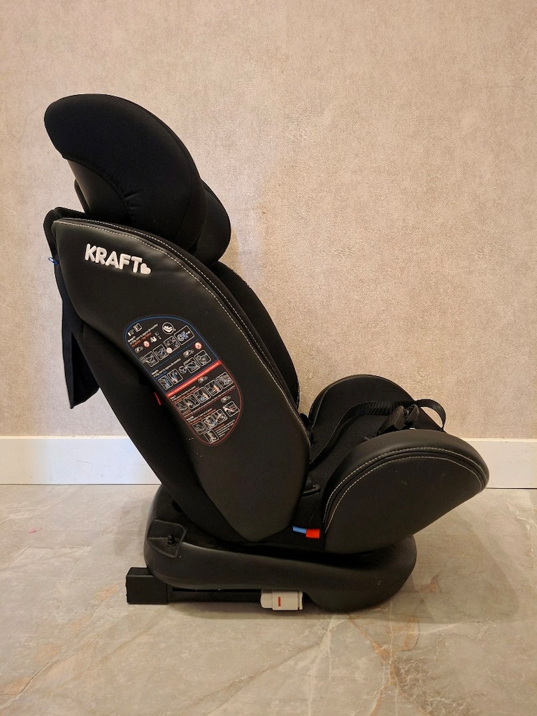 KRAFT Çocuk Araç Koltuğu 0-36 KG / 360 Derece Dönüş - 2