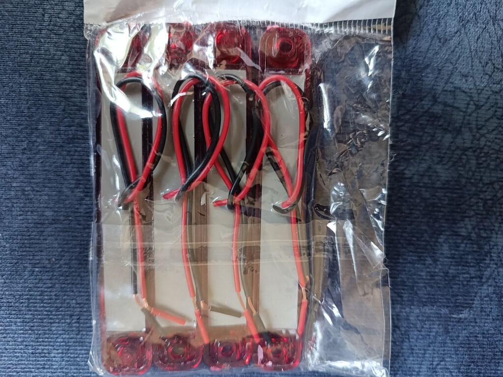 9 LED Parmak Dekoratif Lamba Kırmızı (4 Adet) - 5