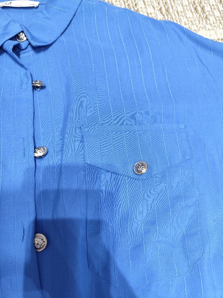 Mavi ikili kadın tesettür takım - 4