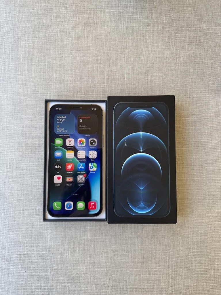 İphone 12 Pro Max 128 Gb 2.5 Ay Açik Yd - 5
