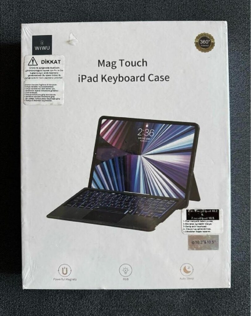 Wiwu Mag Touch Ipad klavyeli kılıf - 4