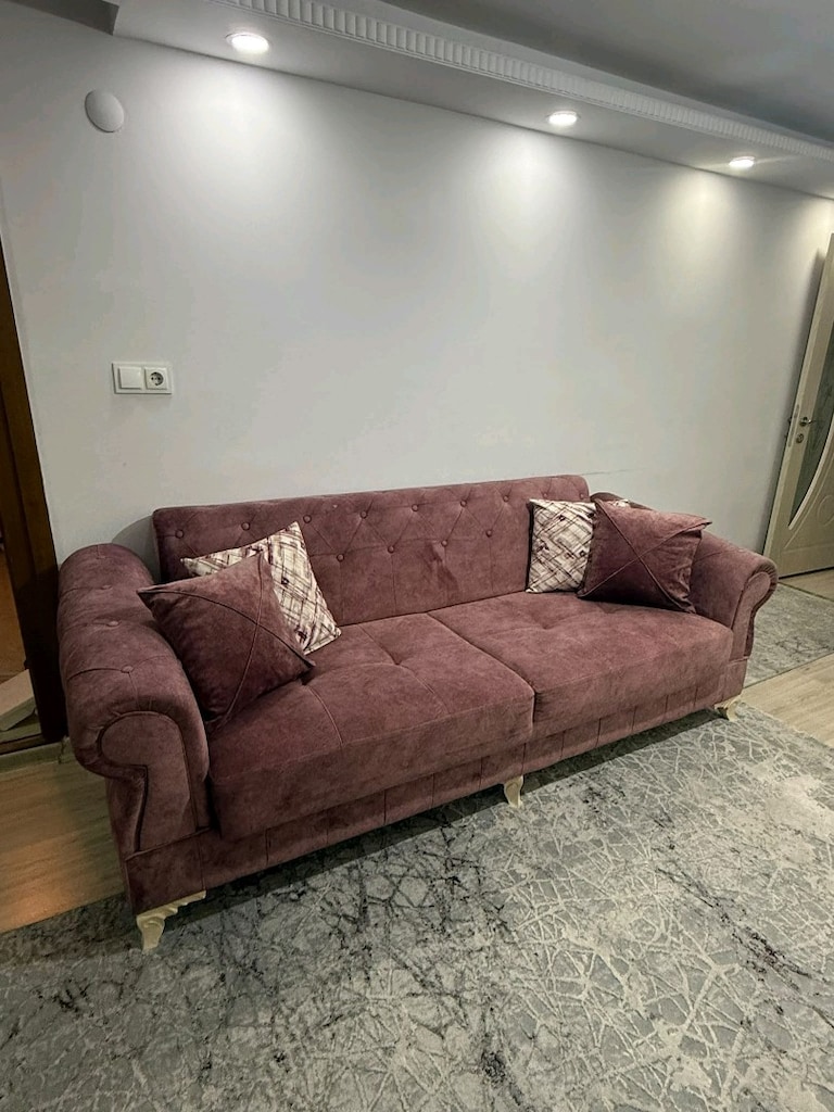 salon ve yatak odası neredeyse hiç kullanılmamış tek satılmıyor komple - 11