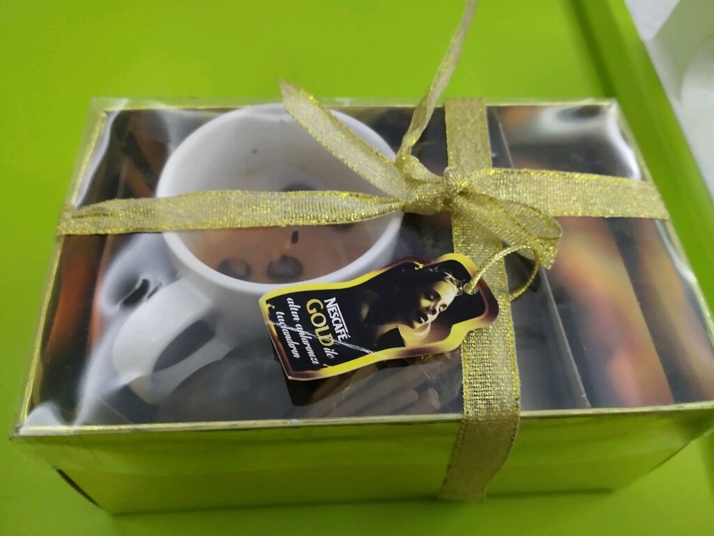 Kahve fincanı içinde mum tütsü, Nescafe koku aromalı,Sıfır kutusunda - 2