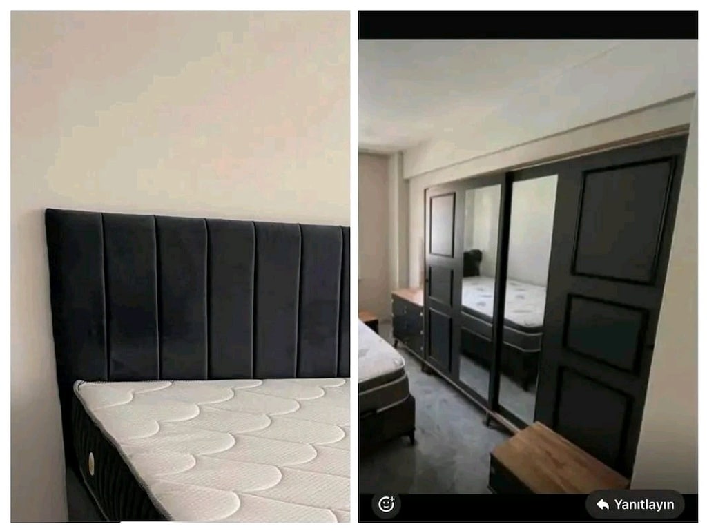 Yatak Odası Takımı Sıfır İmalattan Dolap şifonyer komidin Baza Başlık - 5