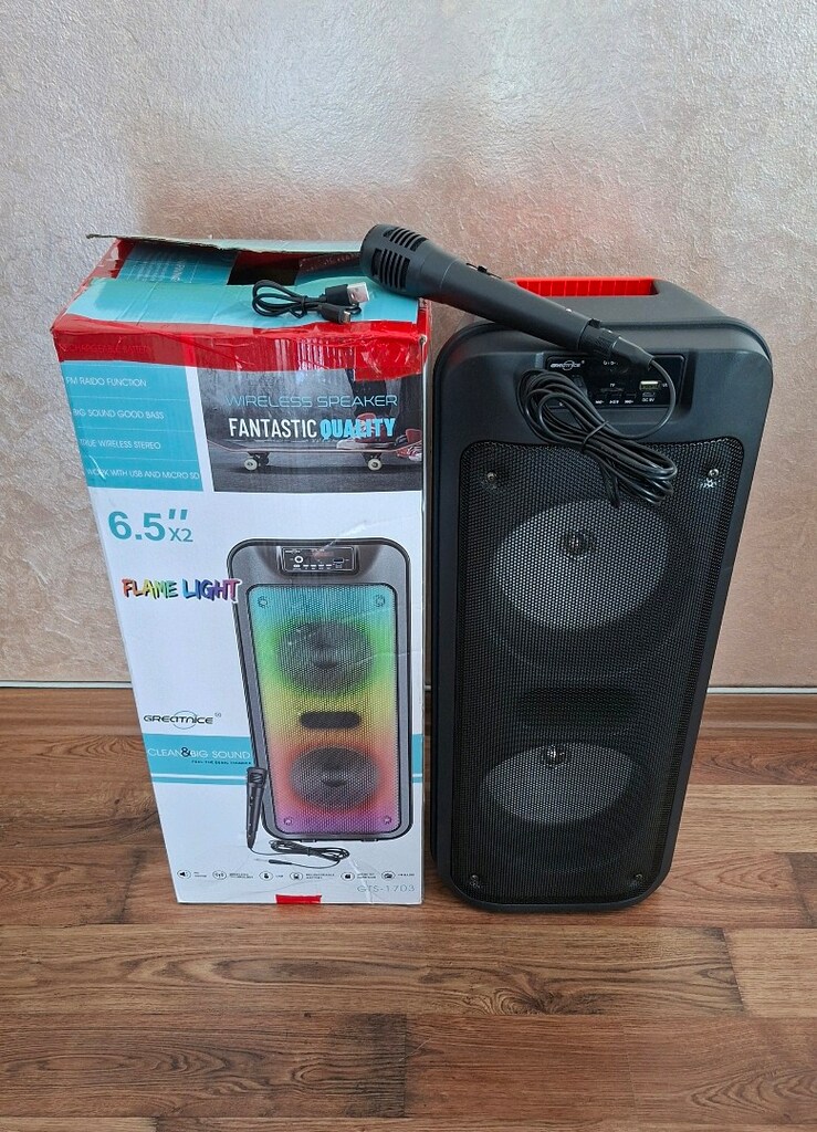 Bluetooth'lu Hoparlör, Fm Radyolu, Şarjlı, Karşıyaka-İzmir - 2