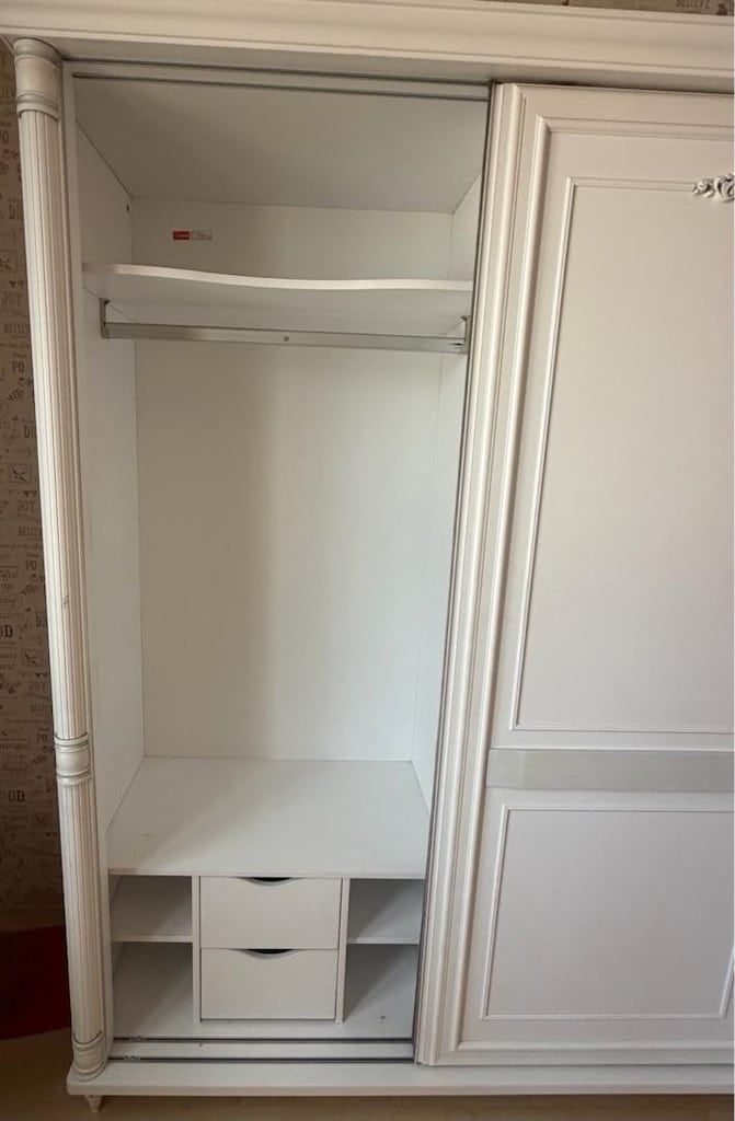 Çilek Mobilya Romantic Serisi sürgü kapılı dolap - 2