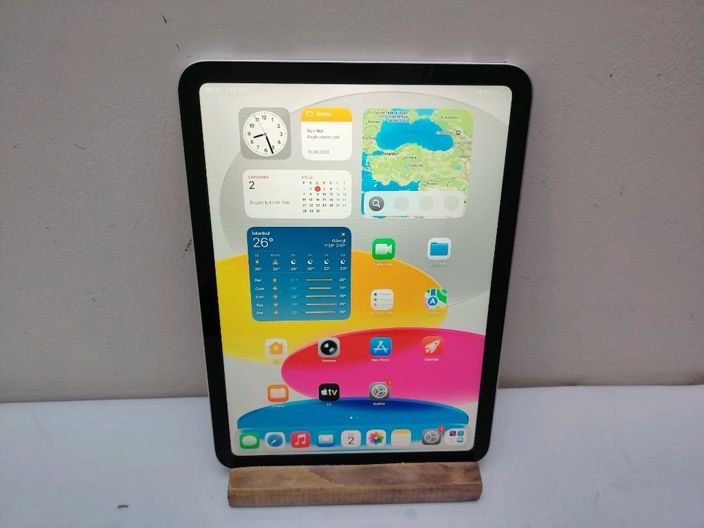 GARANTİLİ İPAD A16 GÜMÜŞ PİL DEVRİ 96 TERTEMİZ TABLET - 5