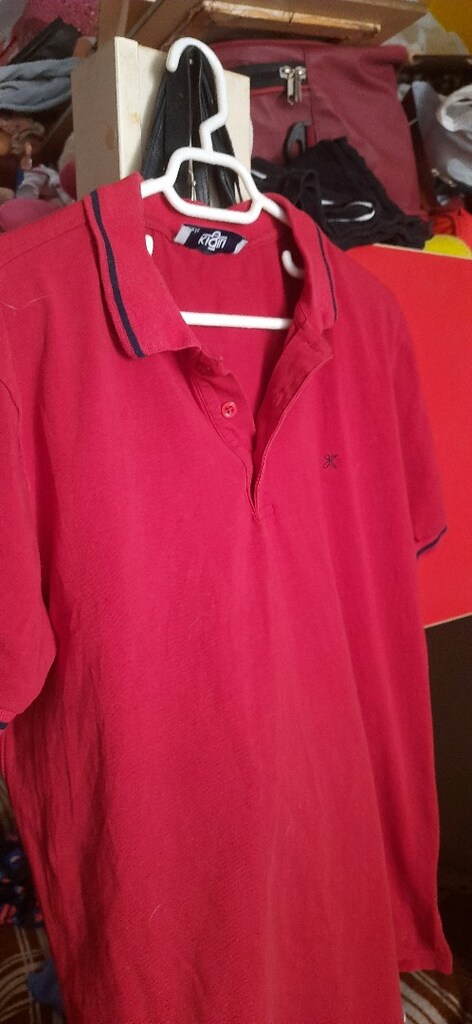 KIĞILI kırmızı polo tişört - 4