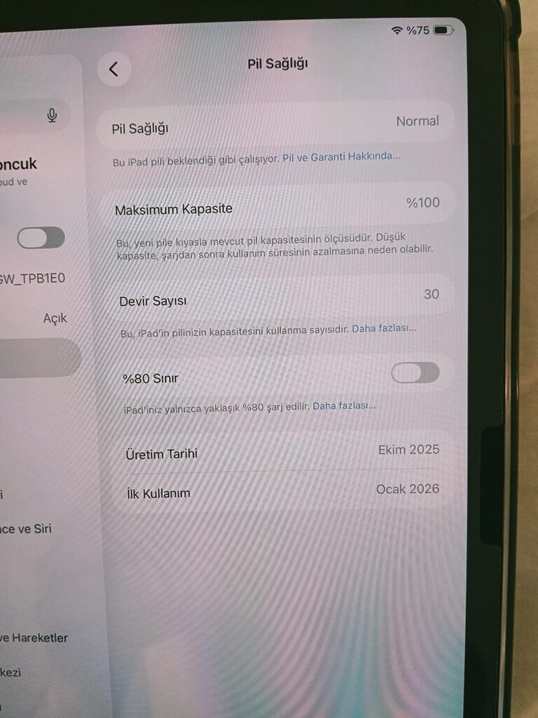 iPad Air M3 11” 256 GB Acil Satılık - 5