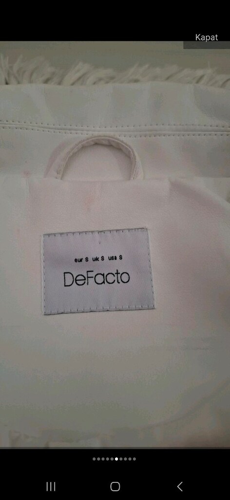 defacto deri ceket - 2
