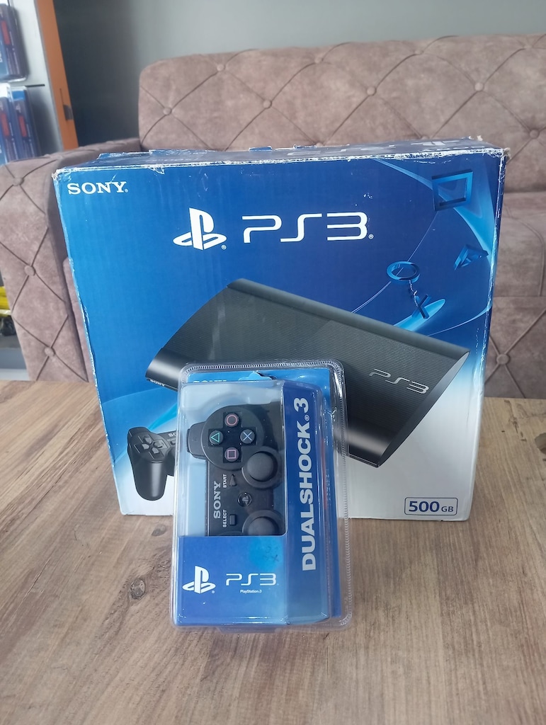 PS3 KAMPANASYI 500GB 1SIFIR KOL 70 OYUN YÜKLÜ 6AY GARANTİ - 2