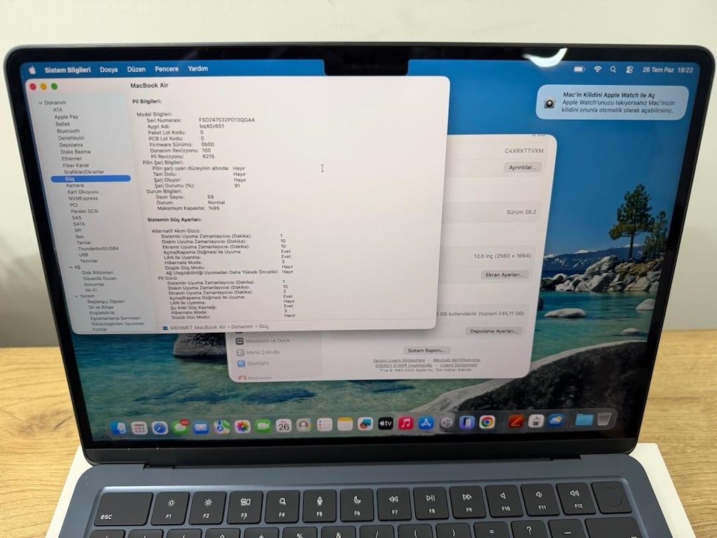 MacBook Air M2 / PİL DEVRİ 59 - 10
