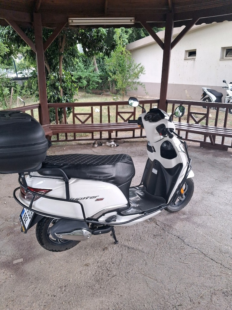 tvs jüpiter 125 orijinal ekstrası bol kazasız memur motorudur - 4