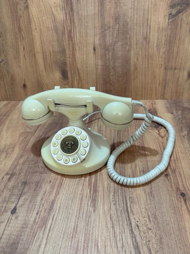 Alfacom Nostalji Kablolu Telefon – Retro Dekoratif Telefon - 2