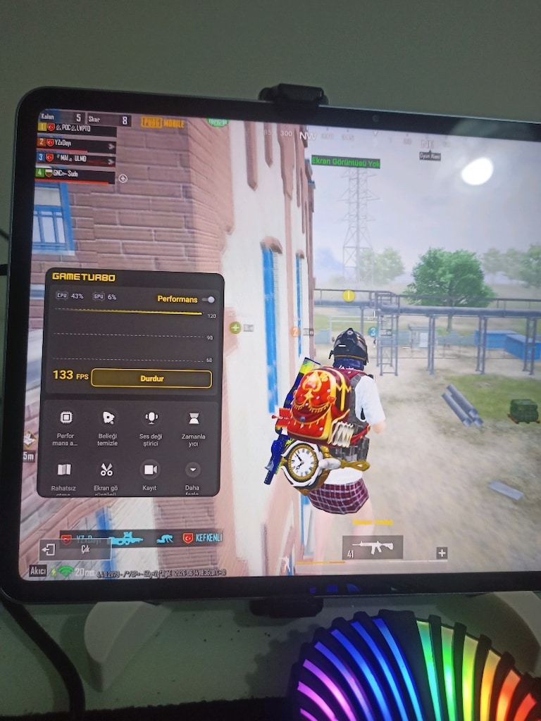 Xiaomi Pad 8 pro Kugamer M4 Oyun Konsol Seti Klavye Mouse - 2
