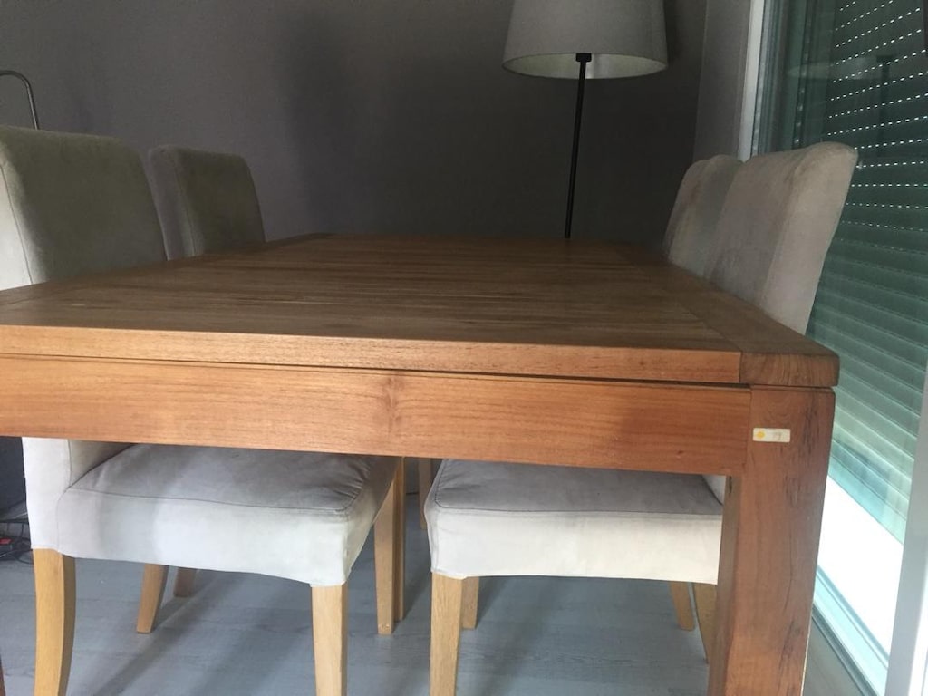 mudo modena concept ahşap açılır masa ve 4 sandalye - 2