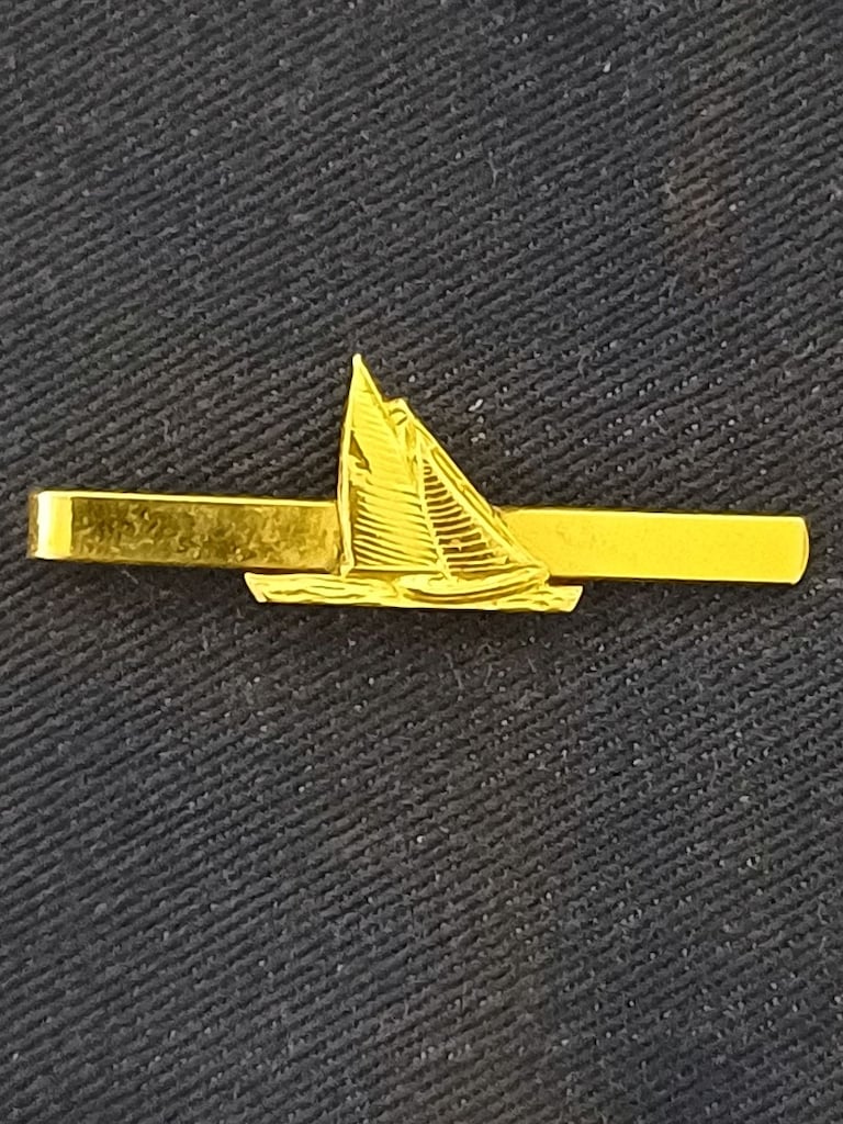 antik kol düğmeleri ve kravat iğnesi - 7