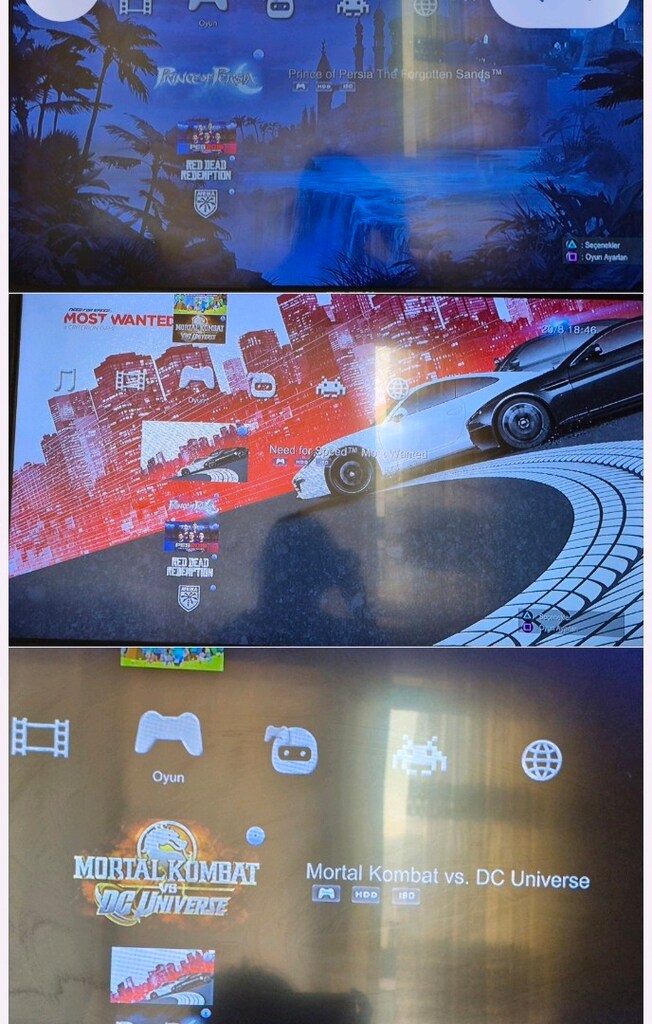 PS3 SLİM/2 SIFIR KOL/20 OYUN/TAMİRSİZ/SORUNSUZ/TEMİZ - 2