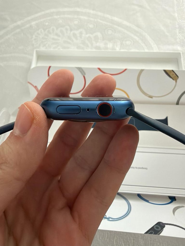 Apple watch 7 45mm e simli - 4