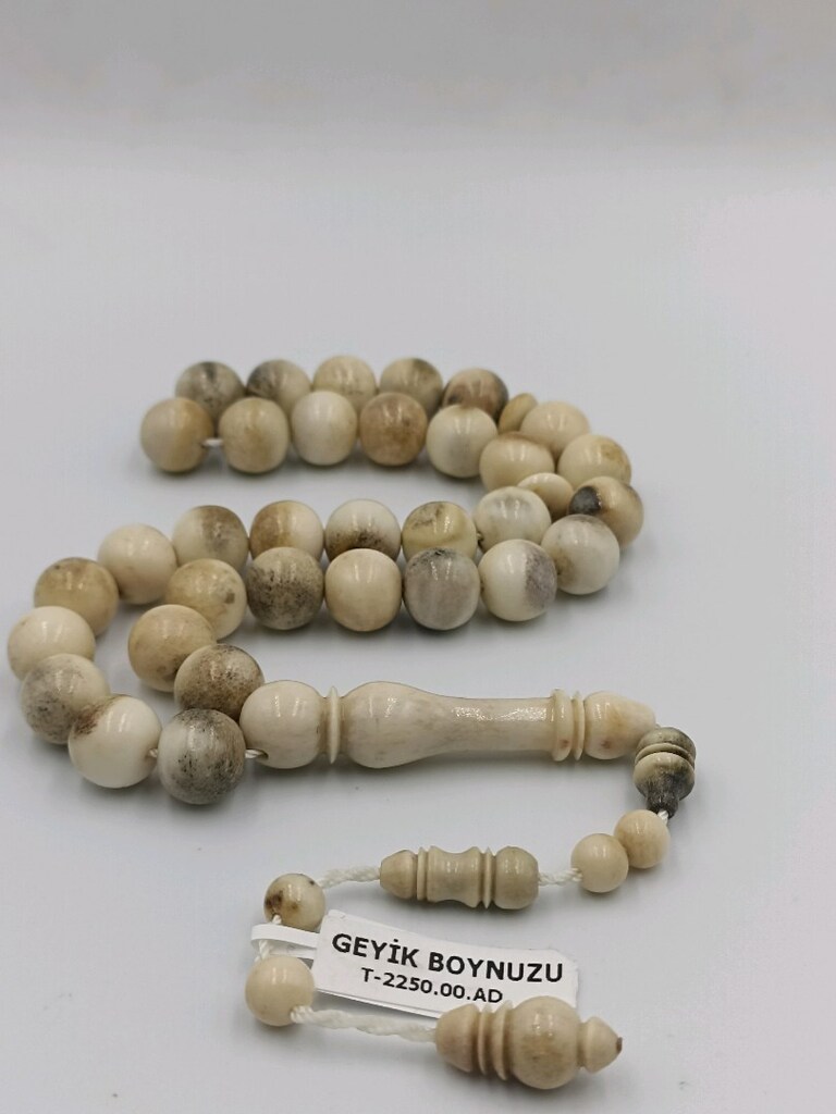 hakiki geyik boynuzu tesbih - 2