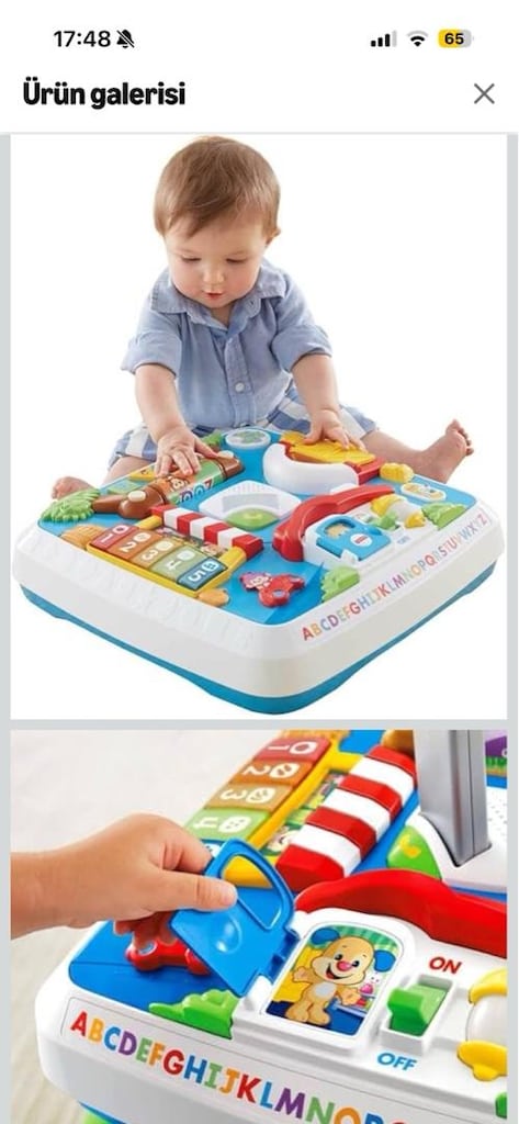 fisher price aktivite masası
