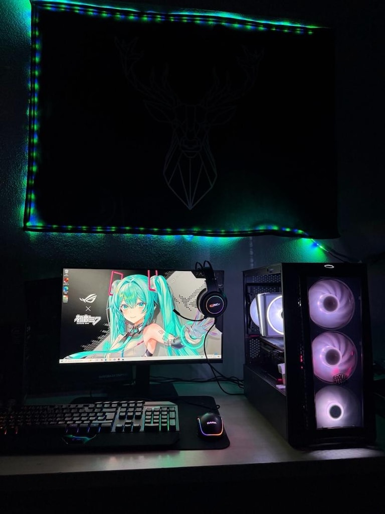 R5 7500F + RX 6700 XT 12GB + 240Hz FULL SET