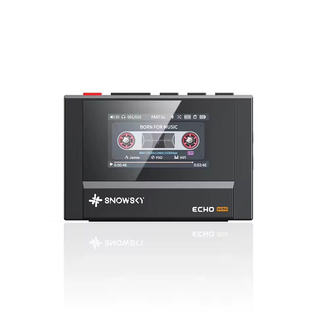 FiiO SnowSky Echo Mini HiFi MP3 Çalar - 3.5mm & 4.4mm - Dual DAC - 2