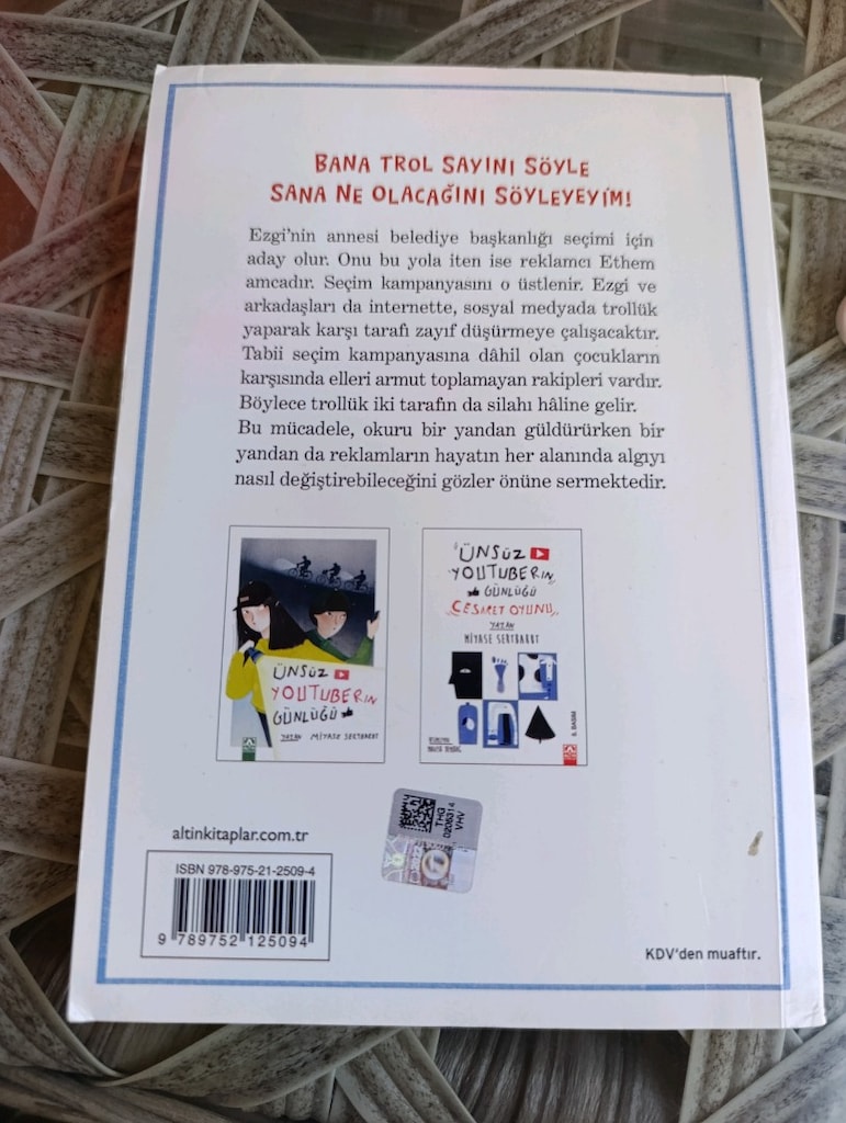 Ünsüz youtuberin günlüğü troller - miyase sertbarut - 2