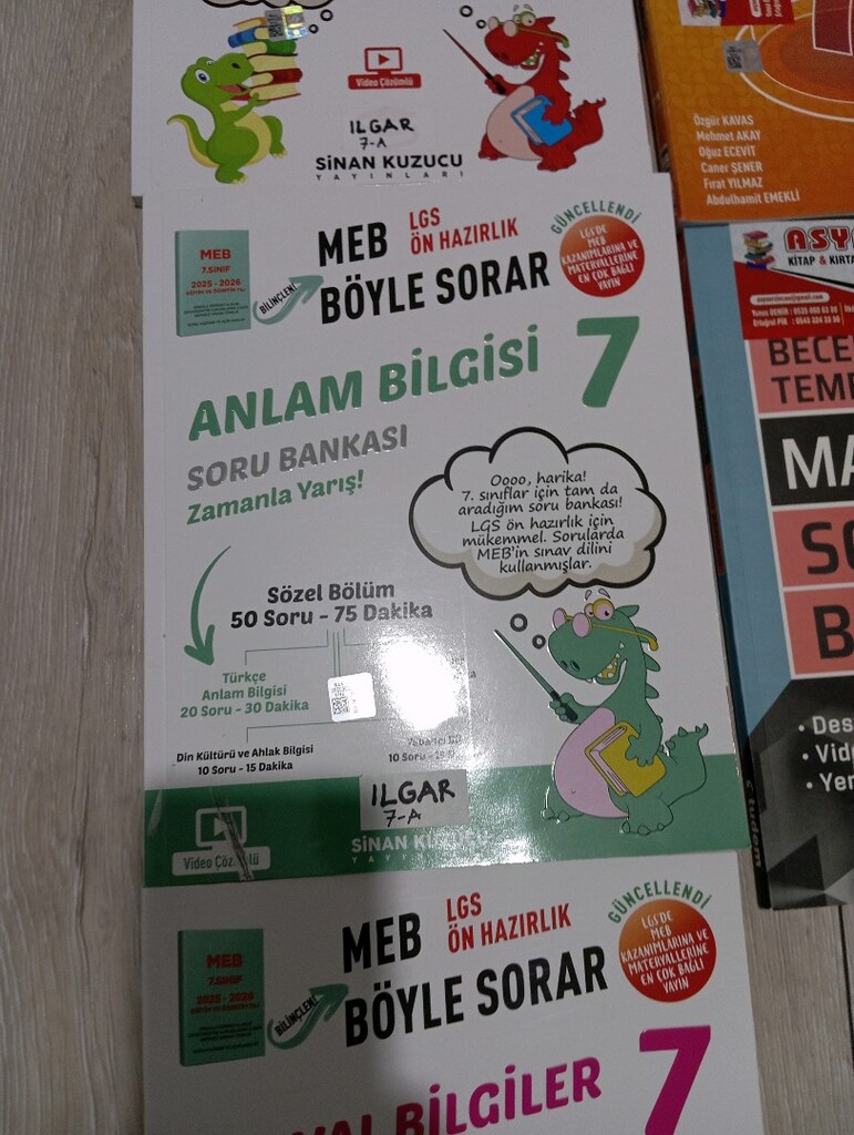 7.sınıf temiz test kitabı - 6