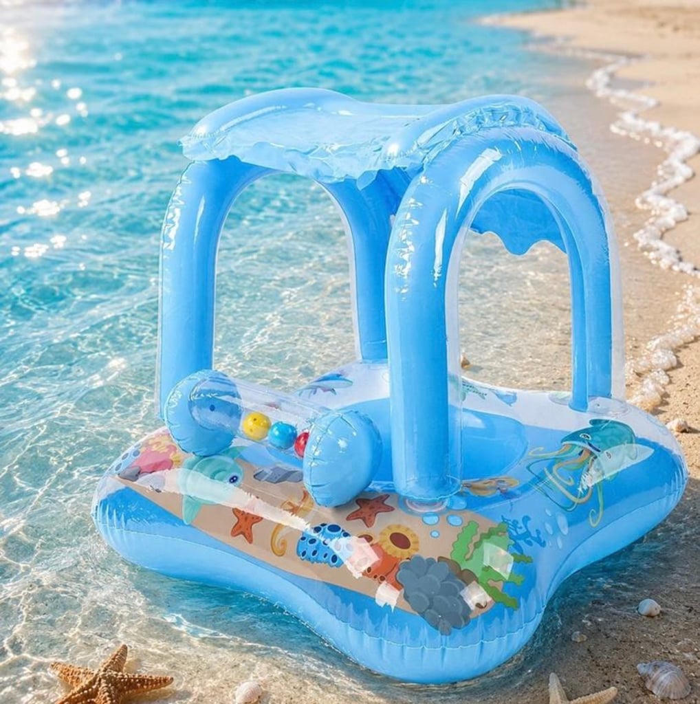 Bestaway çocuk havuzu/Gölgelikli Bebek deniz simiti/Quechua Çadır - 6