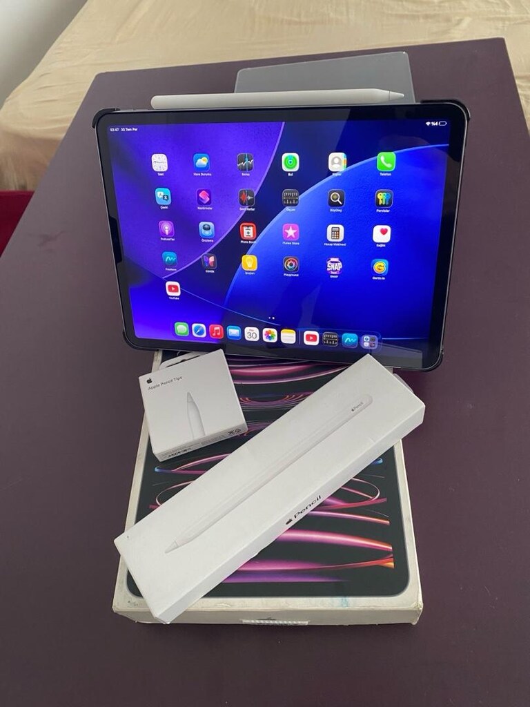 Takaslı İpad Pro M2 11 İnç Ve Apple Pencil 2 - 4