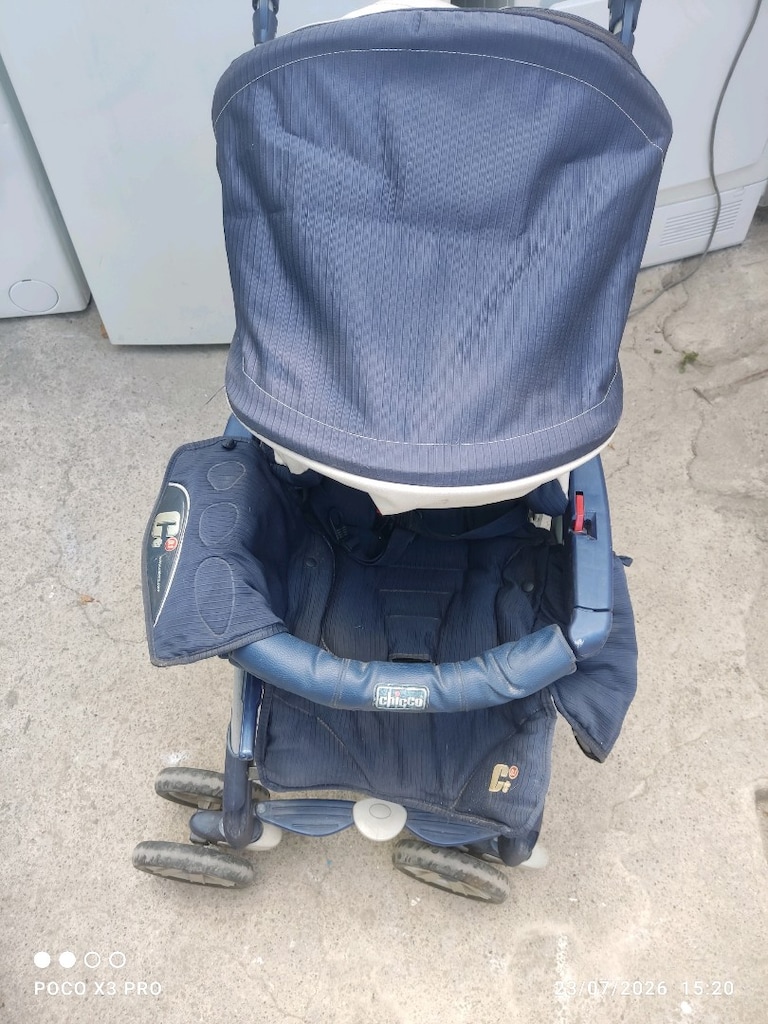Chicco marka baston Bebek Arabası katlanabilir - 7