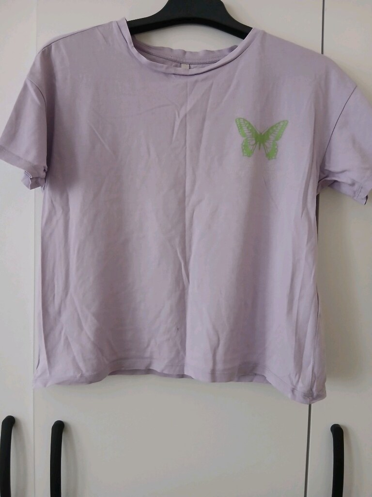DF Young Mor Kadın Regular Fit Kısa Kollu Tshirt(M)