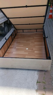 120 /200 Baza başlık yatak çok temiz - 4
