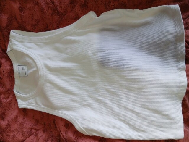 bershka L beden bayan bluz temiz