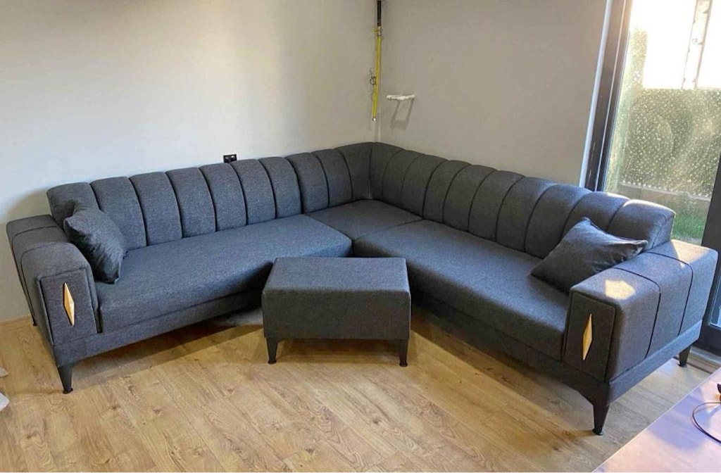 Gri Köşe Koltuk - 4