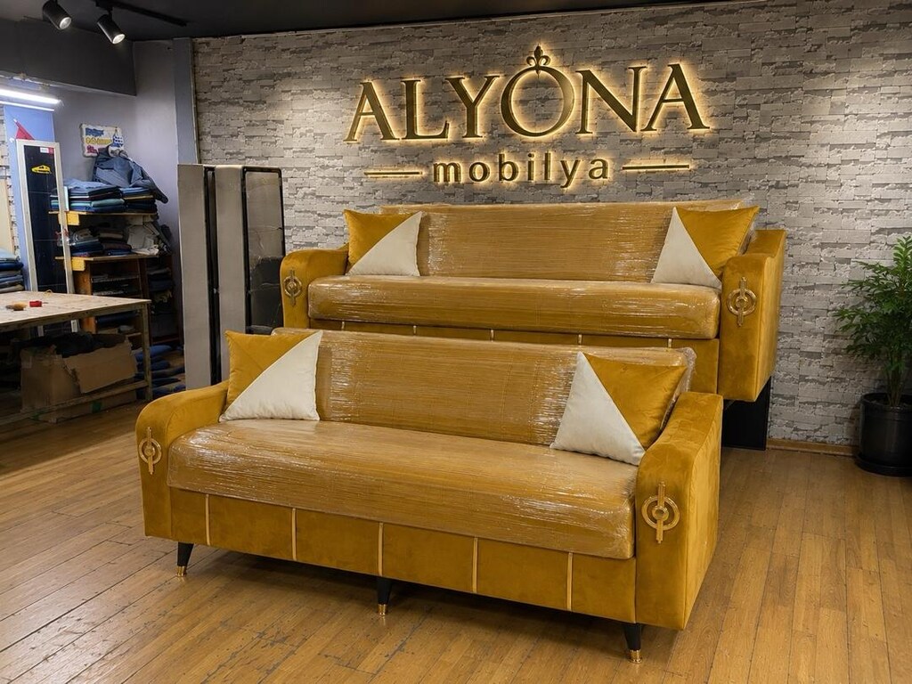 ALYONA MOBİLYA DAN YATAKLI BAZALI ÇEKYATLAR KAPIDA ÖDEME İSTANBUL - 13