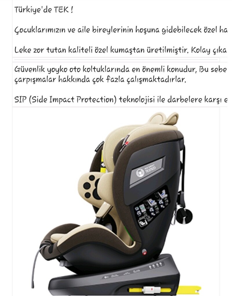 Yoyko oto koltuğu - 14