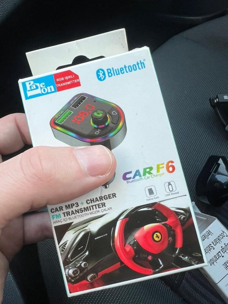 oto çakmak soketli mp3, aux , bluetooth müzik çalar